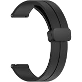 Microsonic Huawei Watch Ultimate 2 i&ccedil;in Kordon Ribbon Line Siyah [Watch Ultimate 2 ile Uyumlu Kordon - Siyah]