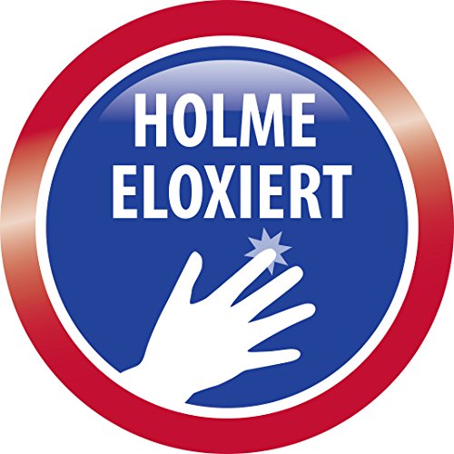 HYMER Stufenstehleiter beidseitig begehbar, 2 x 8 Stufen, 402416 - 6