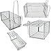 Produktbild 2 stück Mausefalle Lebendfalle 24cm x 12cm x 12 cm Stabile Lebend-falle für Wühlmäuse, Ratten, Mäuse oder andere Kleintiere , Rattenfalle