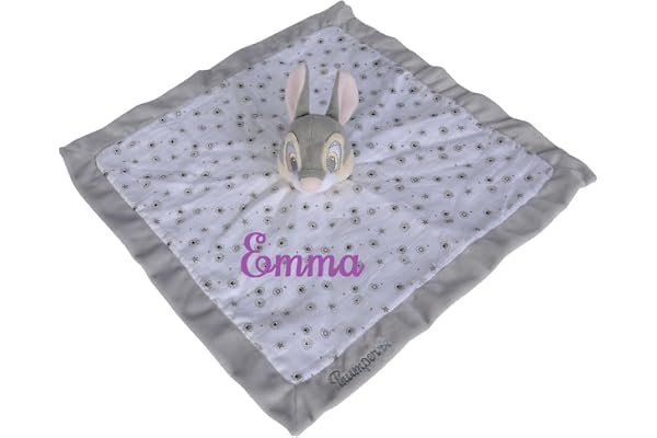 Doudou LAPIN PANPAN l'ami de Bambi DISNEY personnalisé avec le prénom de bébé