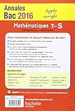 Image de Annales 2016 Maths Ts