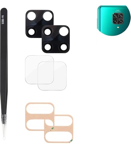Compatible avec Xiaomi Redmi Note 9S / Redmi Note 9 Pro Max M2003J6A1G M2003J6B1I verre arrière vitre coque objectif cadre anneau arrière caméra BACK camera noir Compatible avec Xiaomi Redmi Note 9S / Redmi Note 9 Pro Max M2003J6A1G M2003J6B1I verre arrière vitre coque objectif cadre anneau arrière caméra BACK camera noir