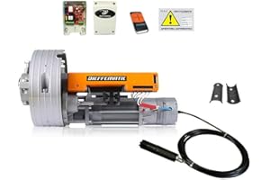 DIEFFEMATIC KIT MOTORE SERRANDA AVVOLGIBILE + ELETTROFRENO + CENTRALINA + 1 TELECOMANDO 140K