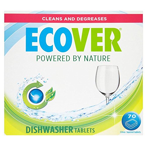 Preisvergleich Produktbild Ecover Geschirrspülmaschine Tablets (70) - Packung mit 6