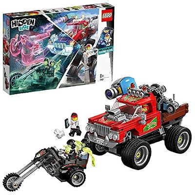 LEGO®-Hidden Side Le quad chasseur de fantômes Jeu de Construction Interactif de de Chasse Aux Fantômes Réalité Augmentée pour iPhone Android Garçon et Fille 8 Ans et Plus, 428 Pièces 70421