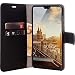 Produktbild JT Berlin BookCase Kreuzberg Schutzhülle für Huawei Mate 20 (schwarz) [Echtleder I Handarbeit I Standfunktion I Kartenfächer I Magnetverschluss] - 10412
