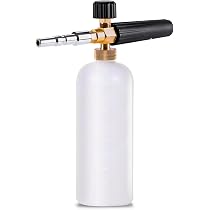 LynxPa Bubble Blizzard Schaumkanone – Für Hochdruckreiniger, 1/4" Schnellanschluss, Verstellbarer Schaum, 4000 PSI