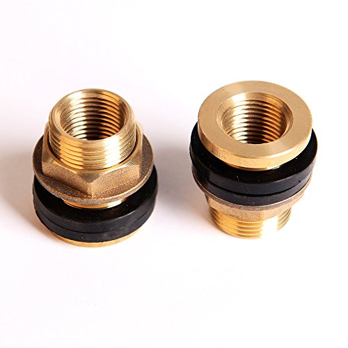 Regentonnenverschraubung Faßverschraubung mit 1/2″ Aufnahme für Zapfhahn (Faß01) - 3
