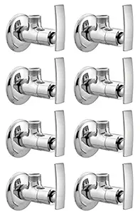 Drizzle Angle Cock Artize Brass Chrome Plated - Set of 8