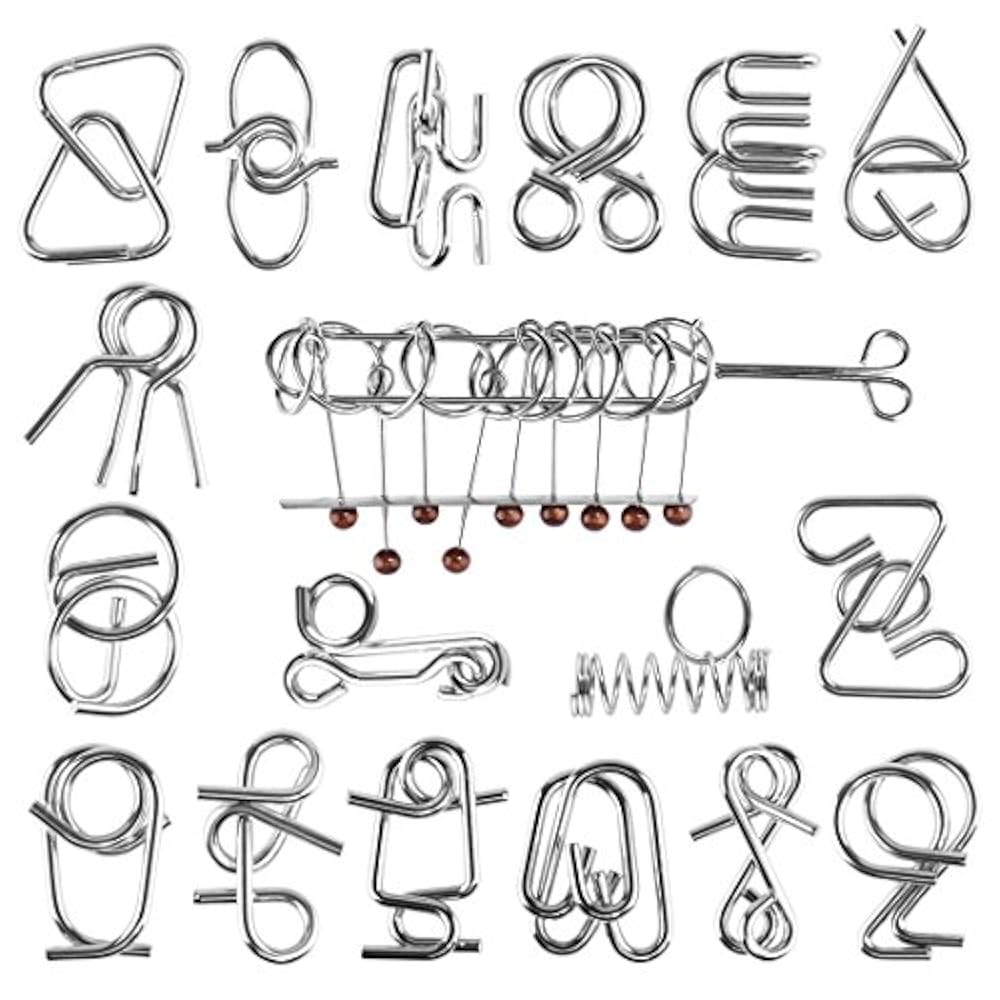 Головоломки из проволоки схемы