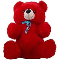 Jesper Orignal Teddy Bear Animals for Kids - 2 Feet (61 cm, Red)