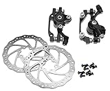 MTB Road Mechanical Disc Brake Front/Rear Caliper 160mm & 2pcs Brake Disc