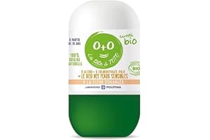 LA TETE A TOTO POUPINA - Le Déodorant Enfant Bio 100% Naturel Spécial peaux sensibles Dès 10 ans, Huile de Coco, Aloe, poudre de Bambou, Pierre d'Alun, Fabriqué en France - 50 mL Fleur d'oranger