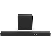 Hisense HS3100 - Barra de Sonido 3.1, 480W, Dolby Audio, DTS Virtual X, Bluetooth 5.3, HDMI ARC/Optical/AUX/USB, 6 Modos de S