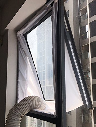 JOYOOO AirLock 100 Fensterabdichtung für mobile Klimageräte und Ablufttrockner Hot Air Stop - 2