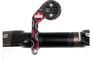 CNCLOL Supporto Manubrio per garmin，Supporto Bici per garmin edge 1030 130 520 530 830 200 800 1000 GPS Ciclocomputer Supporto. (HGQ)