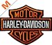 Produktbild Harley-Davidson Aufnäher B&S Orange klein - EMB302382