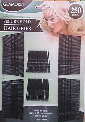 Glamorize Secure Hold Hair Clips/Bobby Pins pk 250