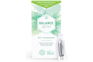 Balance Activ BV Pessaries, Bacterial Vaginosis Treatment for Women, Rapid Relief of Odour, Discomfort & Discharge, 7 Single Use Applications (Pack of 1)