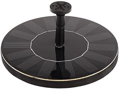 Solar-power Fountain Brushless Pump Plants Watering Kit with Monocrystalline Solar Panel for Bird Bath Garden Pond Energy-saving Environmental-friendly Universal