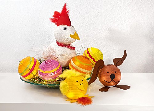10 Stück, Lampion, Lampenschirme, Papierlampen, Licht Dekoration, Dekoleuchten - 9