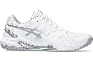 ASICS Dedicate 8 Donna Scarpe da Tennis Bianco Argento