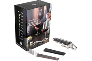 Peugeot - Coffret Dégustation Wine Game - Clef du Vin Travel + Tire-Bouchon Clavelin - pour Déboucher et Reproduire Le Vieillissement du Vin - Idée Cadeau Oenologie