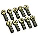 Produktbild XUNJIAJIE 10 PCS Kugelkopf Schwarz M3 Aluminum Rod End Ball End for 1/10 Crawler