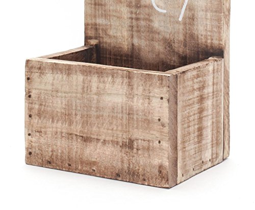 XXL Flaschenöffner für die Wand aus Holz mit Spruch „Home is where you keep your beer“ 45,5×14,5×10,5cm – Bar Kronkorken-Auffangbehälter Wanddekoration Wandobjekt Shabby Chic - 3