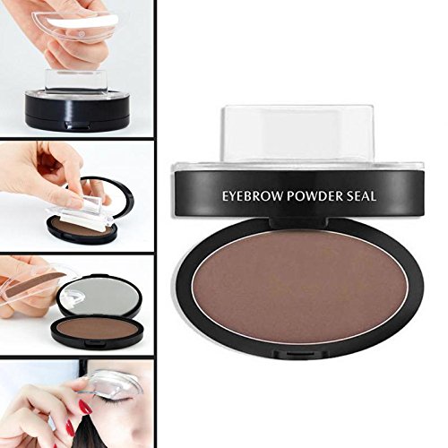 TOPBeauty 3 Paare Wasserdichte langlebige Augenbraue Pulver Stempel Augenbrauen Enhancer Bilden Werkzeuge Wellig Set - 6