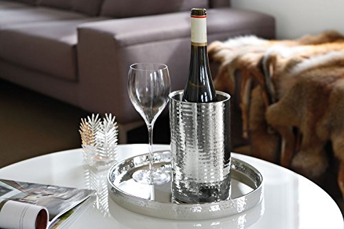 Fink 105002 Kalas Sekt/Weinkühler, Edelstahl, silber, 19 x 11,5 x 19 cm - 2