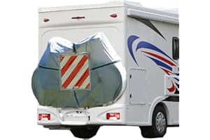 liebfit Housse de vélo Housse de Protection pour vélo Sac de Panneau d'avertissement avec kit de Fixation pour Panneau d'avertissement de Camping-Car Taille XXL 2-3 vélos