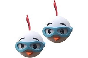 NAUZE 2Pieces Chick Car Aerial Balls Antenna Topper EVA Car Aerial Ball Cartoon Type Chick Ball Aerial Topper Automobile Roof Decorative for Car Antenna