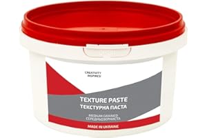 7 Artists Premium Texture Strukturpaste Medium Für Acrylmalerei Fein 280ml - Spachtelmasse Acrylmalerei | Strukturpaste Leinwand & Kunstmalerei Für Erwachsene