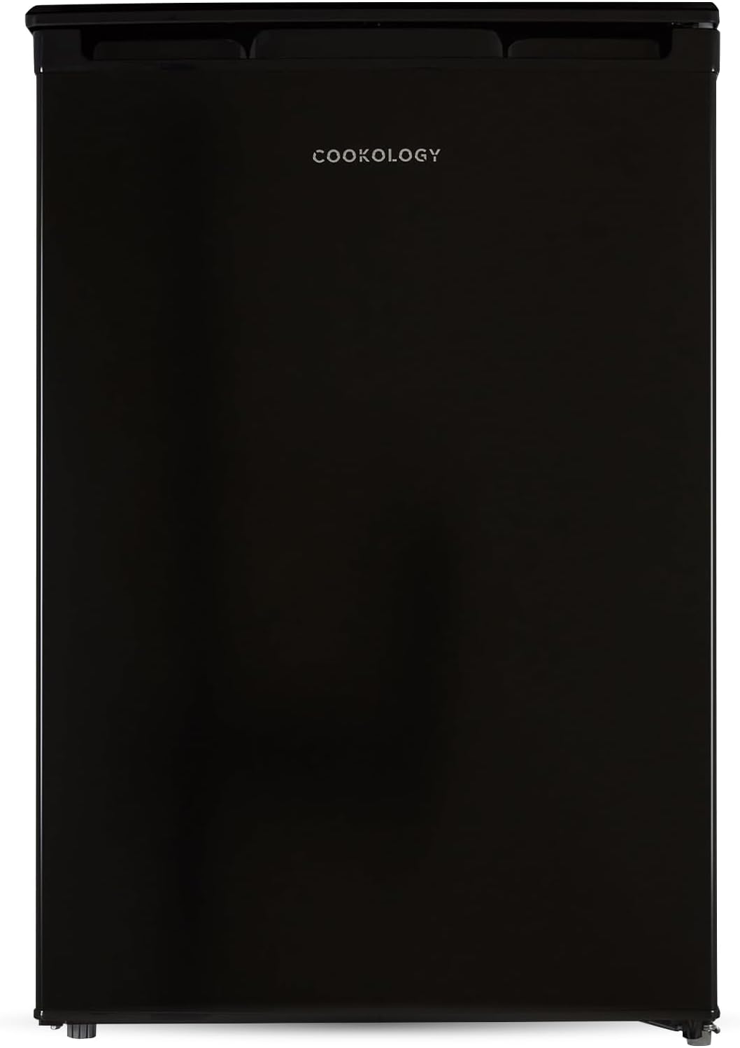 Cookology UCFZ86BK Freestanding Under Counter Freezer in Black - 55cm Width - 86 Litre Capacity - Practical Reversible Door - 3 Large Freezer Drawers - 4 Star Rating