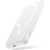Baseus Magsafe Powerbank 6000mAh, batteria esterna magnetica per iPhone serie 15/14/13/12, ricarica rapida wireless USB-C, Mi