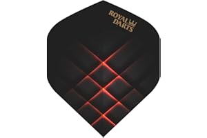 ‎ROYAL DARTS Royal Darts Dartflights für Darts Professional | Darts Flights Standard Form | Dart Flights für Steeldarts und Softdarts