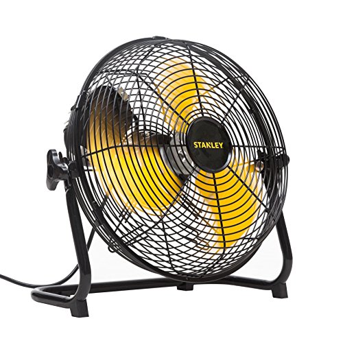 Stanley Hochgeschwindigkeitsventilator aus Metall, 3 Rotorblätter aus Stahl, porzellanbeschichtetes Schutzgitter, 3 Geschwindigkeitsstufen, 1 Stück, ST-12F-DDF-E - 3