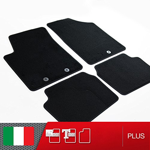 MTM Tappetini i10 dal 05.2010-10.2013 su Misura in Velluto di Alta qualità, Personalizzabili, Bordo Antiscivolo, Sagomati Come Originali, cod. Car es1385
