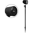 HOLACA Spike Pole Mount Ground Stake and Weatherproof Silicone Skin for SimpliSafe Outdoor Camera Stand Bracket Only, Suitable for Stake into Soft Ground