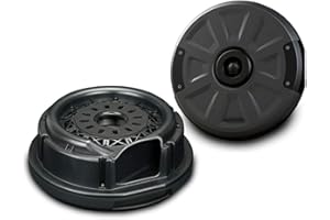 EMPHASER EBS108A – kraftvoller 20 cm Aktivsubwoofer zum Einbau in Reserverad Mulde/Felge, Auto Bassbox mit 200 Watt Verstärker, Bassreflexprinzip, Best Product Award