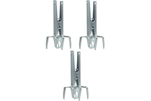 Grabacz Pack of 3 Heavy Duty Mole Claw Scissor Traps Fast Humane Kill (3)