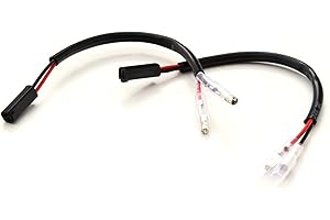 Area1 Motorrad LED Blinker Adapter Kabel Stecker (2 Stück) (kompatibel mit