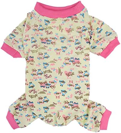 Lovely Pet Dog Puppy Pajama Clothes Jumpsuit Clothing