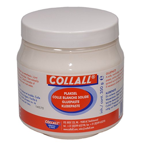 Collall Klebepaste 350g - auf Wasserbasis, lösemittelfrei, ungiftig, auswaschbar