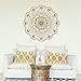 Produktbild Cmhai Mandala Wandaufkleber Ritual Objekt Wandtattoo Removable Vinyl Aufkleber Meditation Kugeln Tapete Mandala Schlafzimmer Dekor Größe 42 * 41 Cm