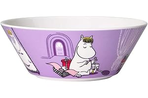 Arabia Moomin - Cuenco (15 cm), color lila