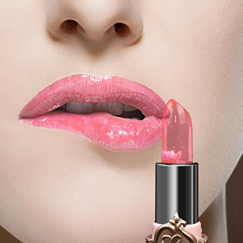 Bluestercool Wasser Shine Moisturize Make-up Lippenstift Lip Gloss 8 Farben Für Schönheit – Zufällige Blume - 3