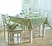 Produktbild Linda® Tischdecke Tisch Bezug im europäischen Stil Pastoral Polyester Modern Einfach Reinigungstuch Gitter Tischdecke Rechteck klein Fresh Home Coffee Tischdecke Custom Made, grün, 140*240