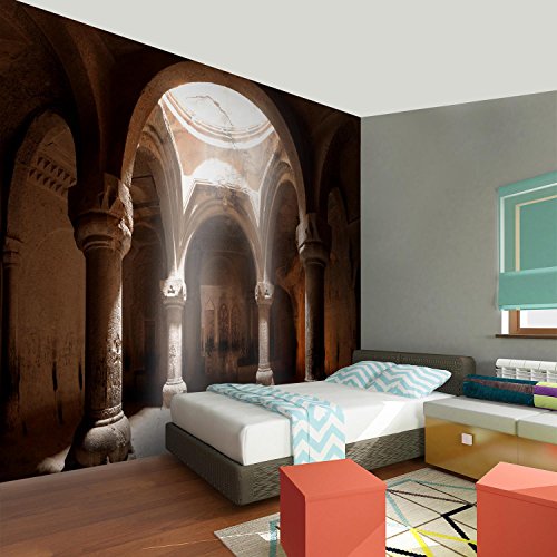 Fototapete Tempel 396 x 280 cm – Vliestapete – Wandtapete – Vlies Phototapete – Wand – Wandbilder XXL – !!! 100% MADE IN GERMANY !!! Runa Tapete 9115012a - 5